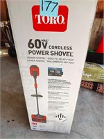Toro 60v cordless power shovel