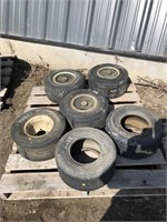 Qty of golf cart tires & rims