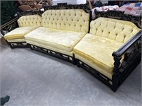 Vintage Oriental Sectional Sofa