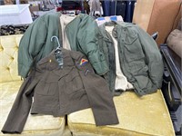 Vintage jackets and army jacket