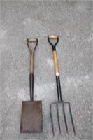 Fork & Spade Shovel