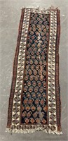 Antique Caucasian Persian Oriental Runner Rug