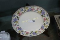 ANDREA BY SADEK FLORAL RIMMED PLATE