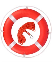 $90 Life Ring,23"/28" Boat Safety Throw Rings
