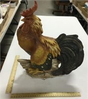 Ceramic rooster-14.5 in tall