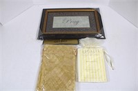 Framed Prayer 14 x 9 1/2 ,Gift Bags,Writing Ensemb