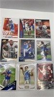 9-MATTHEW STAFFORD ROOKIE TRADING CARDS