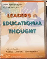 NEW SEALED DVD- LEADER IN EDUCATIONAL THOUGHT