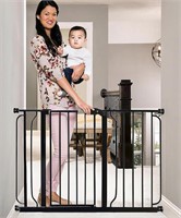 REGALO EASY STEP 49-INCH EXTRA WIDE BABY GATE,
