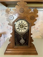 Waterbury Clock- 22” T  with key
