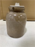 Stone wear jar 4 in diameter 8in tall