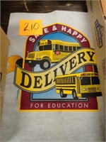 Delivery Cloth Sign