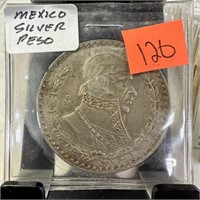 1958 MEXICO SILVER PESO