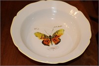 Butterfly serving bowl