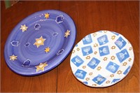 2 Jewish-themed plates