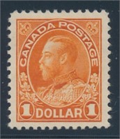 CANADA #122 MINT EXTRA FINE H