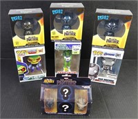 FUNKO POPS, DORBZ, AND ROCK CANDY FIGURES