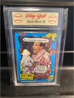 1988 Pee-Wee's Playhouse Card #18  Graded 10