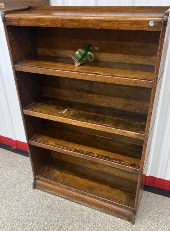 Four Row Vintage WEIS Stacking Bookcase. No