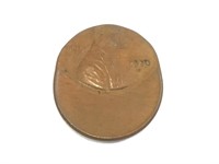 1970-D Lincoln Cent Mis-Strike Error, US Coin