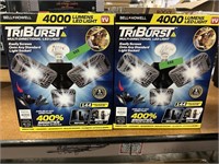 (2) TriBurst 10.5 in. 144 High Intensity LED 4000