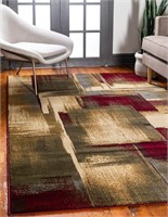 Barista Collection Abstract Gradient Rug (9'x12')