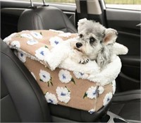 New Center Console Puppy Car Seat with Blanket