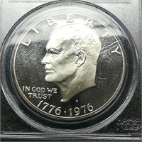 1976 S Eisenhower $1 PR68 DCAM CLAD TYPE 2 PCGS