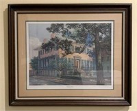 "Andrew Low House" Print by Sanders