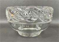Tiffany & Co. 8" Dolphin Crystal Bowl
