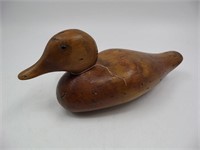 Early Hand Carved Wooden Duck Decoy
