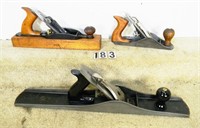 3 – Various Stanley bench planes, F-G+: “Bailey”