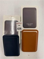 2-PCS LEATHER WALLET FOR IPHONE 12 PRO