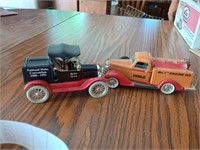 case ih truck and hobo convention coin bank