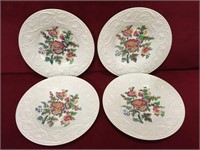 4 Wedgwood England 9" Plates