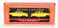 LIONEL 6414 AUTO TRANSPORT YELLOW CARS w/ BOX