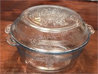 (1) Casserole 1qt with Pie Plate Covers