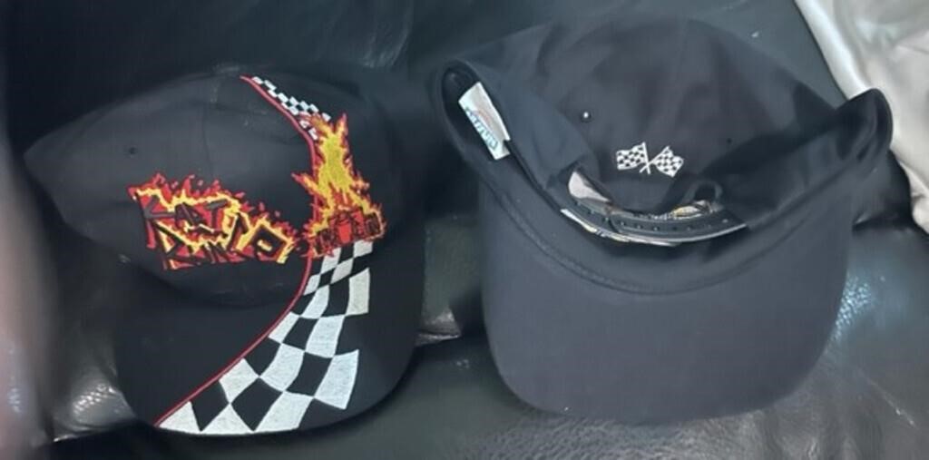 Black Racing Cap NEW