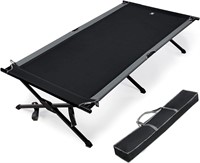 EVER ADVANCED Extra Wide Camping Cot 84.3x41.9