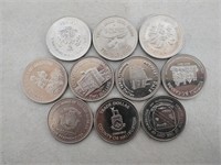 Lot of Trade Coins