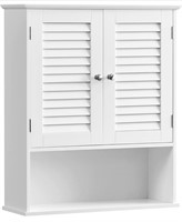 ($99) VASAGLE Bathroom Wall Cabinet