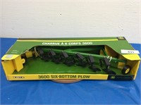 Ertl JD 3600 Six-Bottom Plow, 1/16 scale