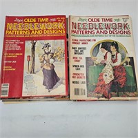 Olde Time Neddlework Magazines Lot