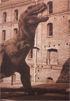Dinosaur photo 8x10" mounted as pictured