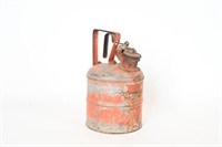 Vintage Underwriters Laboratories Safety Gas Can
