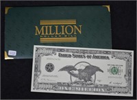 U.S. Black Eagle One Milllion Dollar: Uncirculated