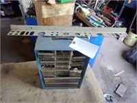 17-Drawer Hardware Caddy w/ Contents, Tool Holder