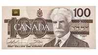 Bank of Canada 1988 $100 UNC (BJD)