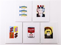 Andy Warhol - The Detail Series - 5 pc Collection