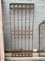 Victorian Wrought Iron Panel